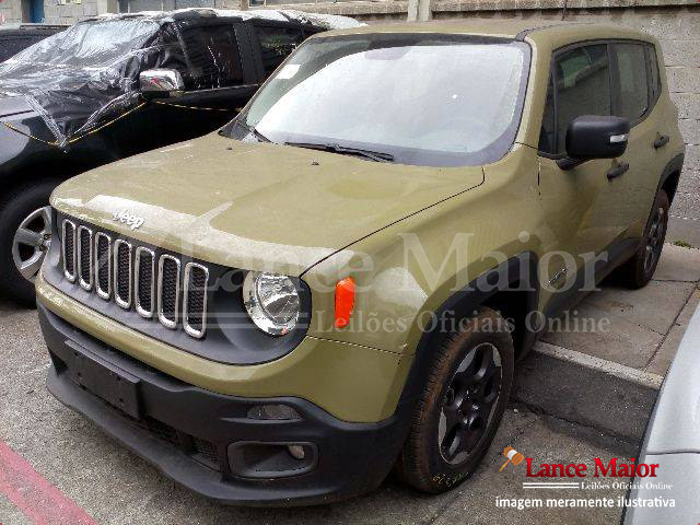 LOTE 029 - Jeep Renegade 1.8 16v AT 2018