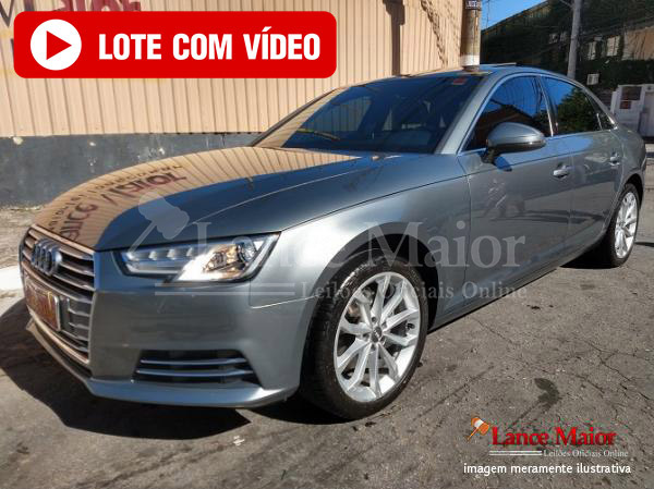 LOTE 001 - Audi A4 2.0 TFSI Aut. 2017/2018