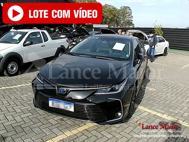 LOTE 007 - Toyota Corolla Altis Hybrid 1.8 16V Flex Aut.2020