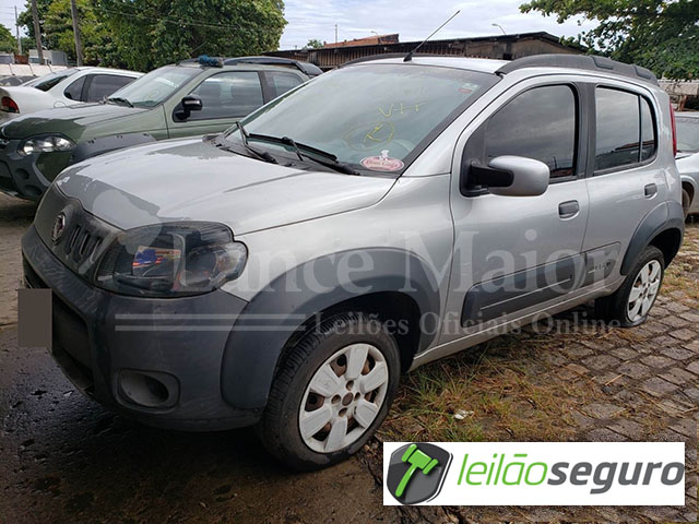 LOTE 061 - FIAT UNO WAY 1.0 EVO 2014