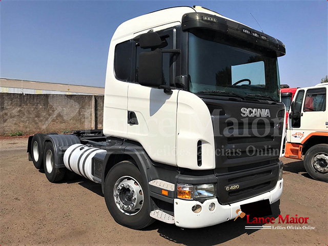 LOTE 014 - SCANIA G-420 ANO 2009 6X2