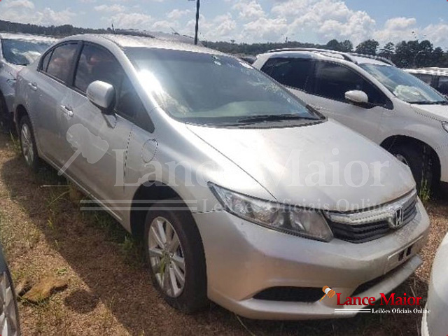 LOTE 023 - HONDA CIVIC LXL 1.8 16V FLEX 12/12