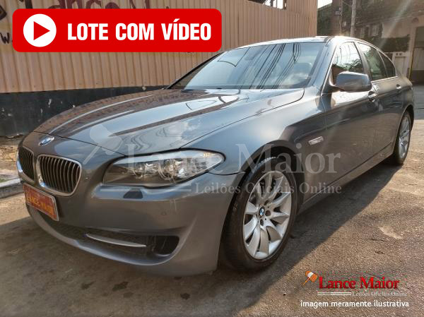 LOTE 001 -  BMW 535iA 3.0 Bi-Turbo BLINDADO Aut 2010/2011 