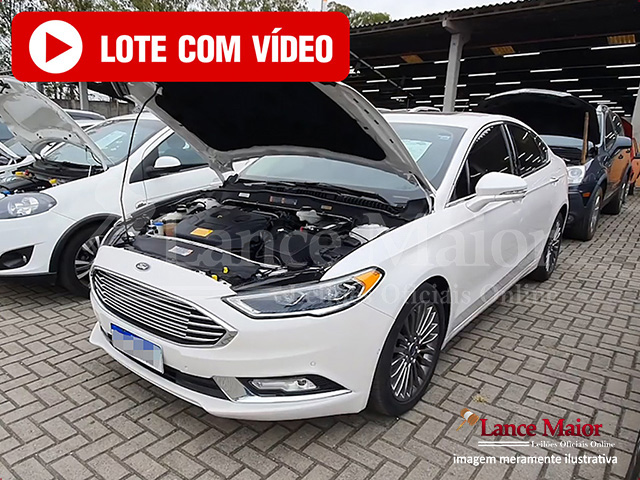 LOTE 012 - Ford Fusion AWD GTDi Titanium 2017 